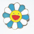 Badge de tournesol personnalisée Bigne de badge à revers à fleurs colorées